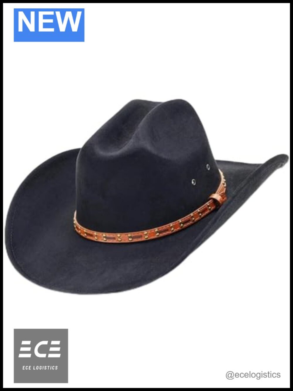 Cowboy Hat Men Women Wide Brim Western Cowgirl 100% Polyester